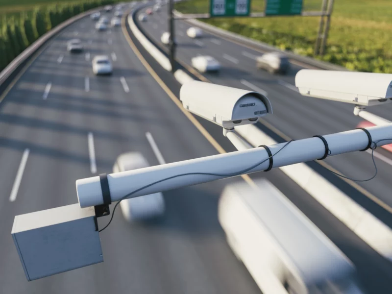 Verkeersboete snelheidscontrole